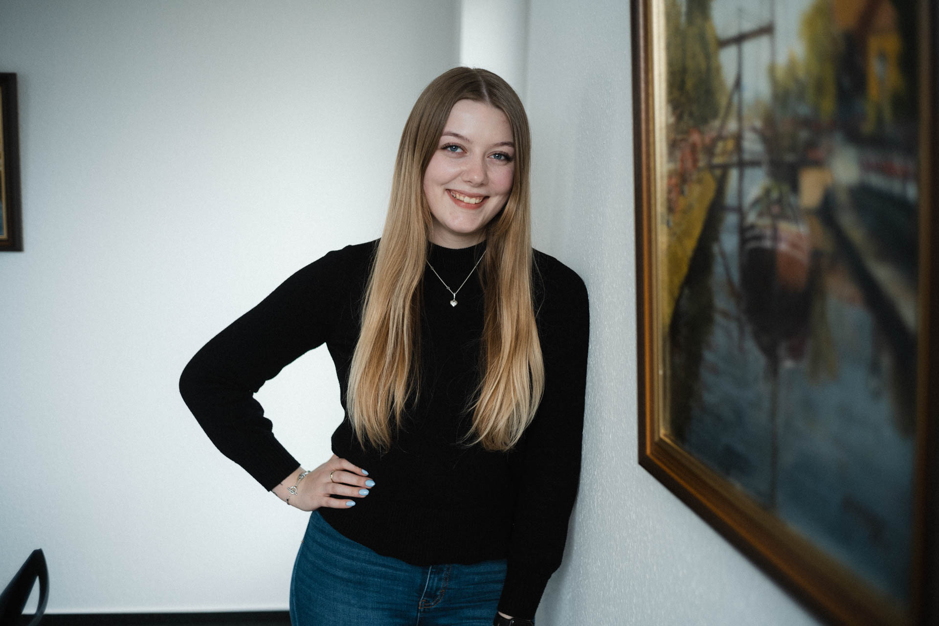 Jana Hermes, Auszubildende zur Steuerfachangestellten bei Müller & Kollegen